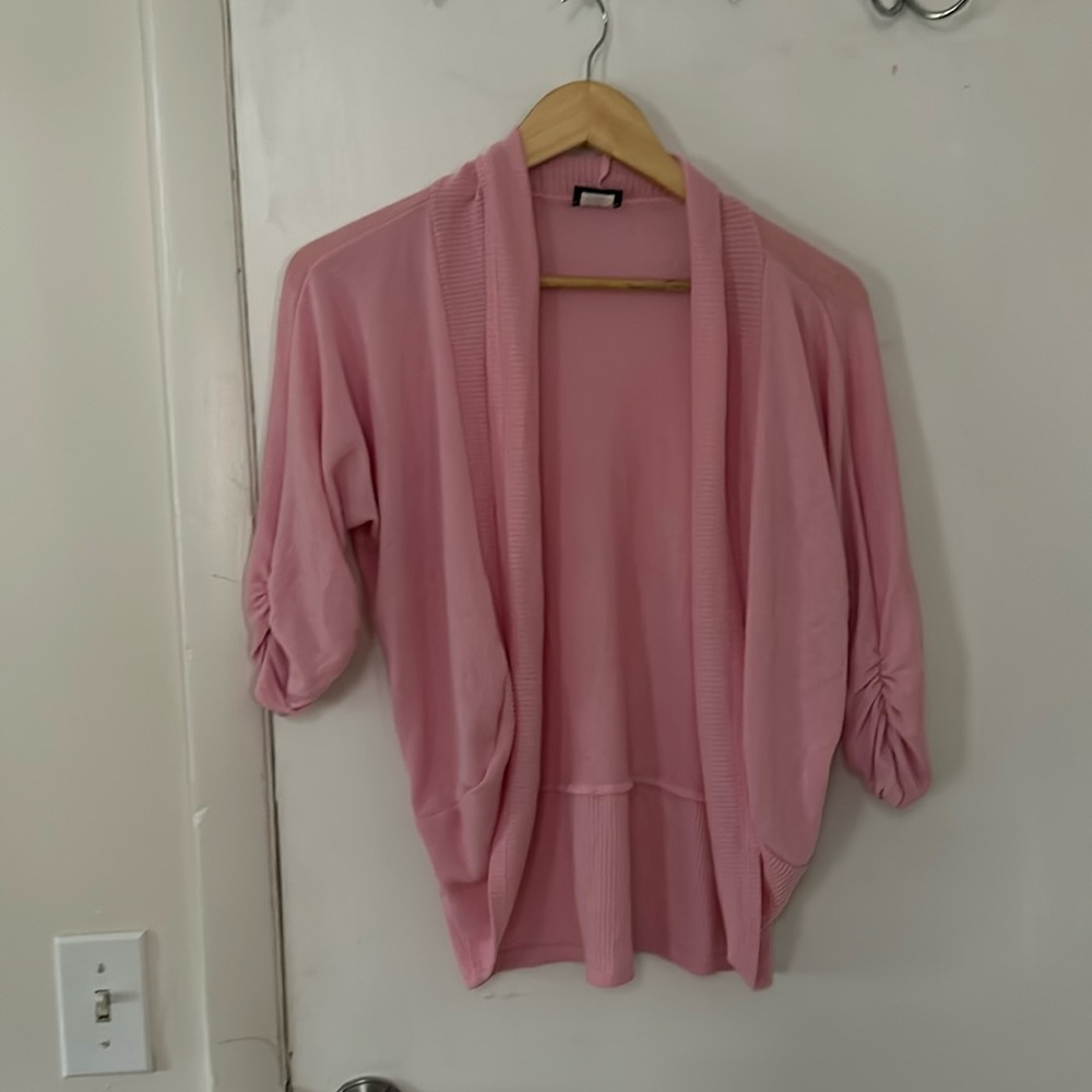 Light pink cardigan